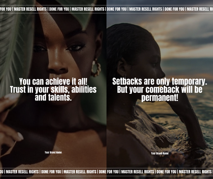 30 Positive Mindset INSTAGRAM Stories with MRR