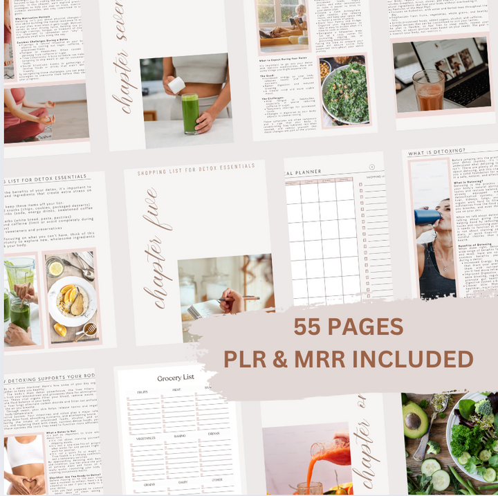 The Ultimate January Detox Guide For 2026 includes MRR + PLR